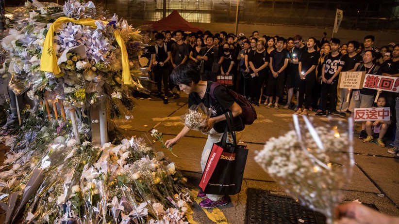 2 Juta Orang Turun ke Jalan Tuntut Pemimpin Hong Kong Carrie Lam Mundur - Bagian 3
