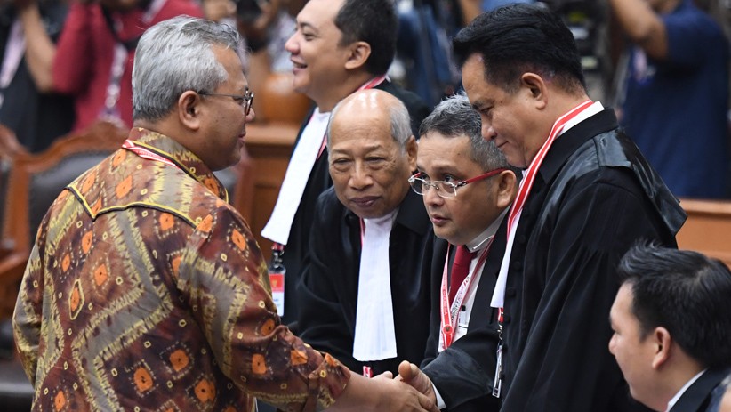 Suasana Sidang Lanjutan Sengketa Pilpres 2019 di MK - Bagian 3