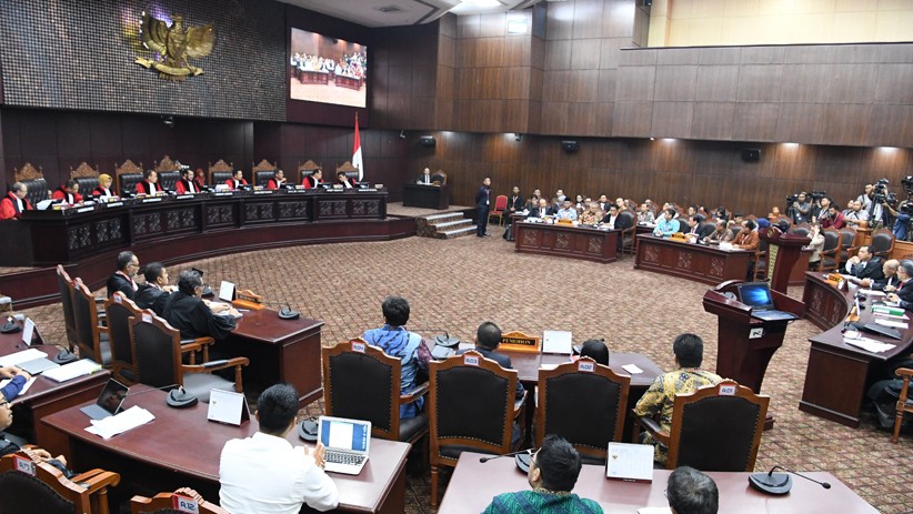 Suasana Sidang Lanjutan Sengketa Pilpres 2019 di MK - Bagian 2