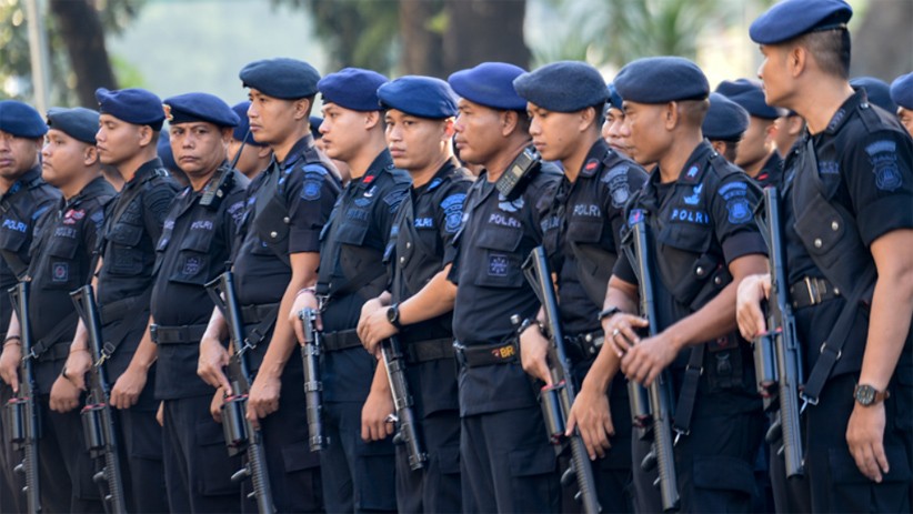 13.747 Personel TNI-Polri Jaga Gedung MK saat Sidang Lanjutan Sengketa Pilpres - Bagian 3