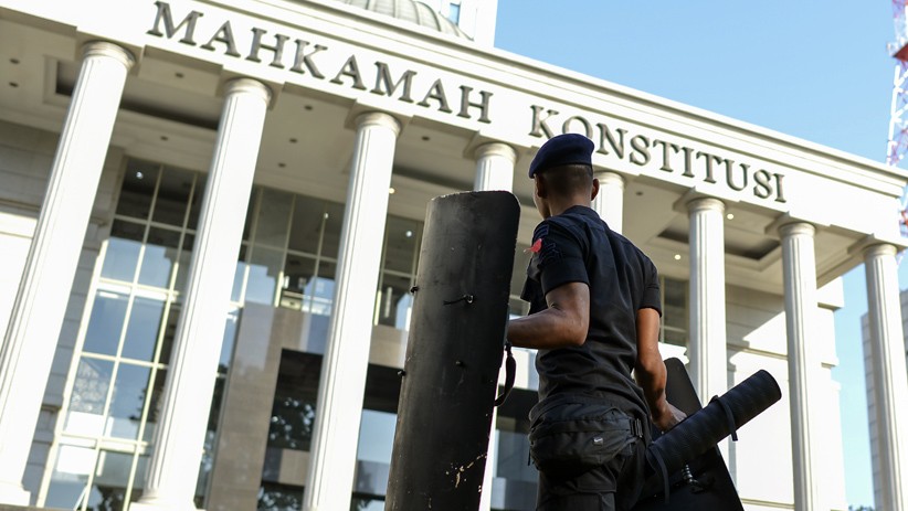 13.747 Personel TNI-Polri Jaga Gedung MK saat Sidang Lanjutan Sengketa Pilpres - Bagian 4