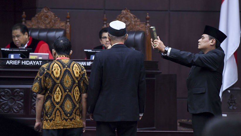 Deretan Saksi Tim BPN Diambil Sumpah saat Sidang Sengketa Pilpres di MK - Bagian 3