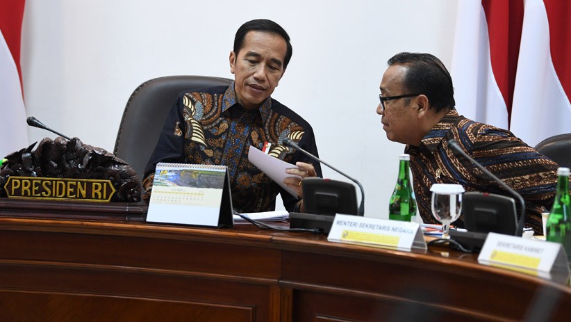 Presiden Jokowi Pimpin Rapat Persiapan KTT Asean dan KTT G20 - Bagian 2