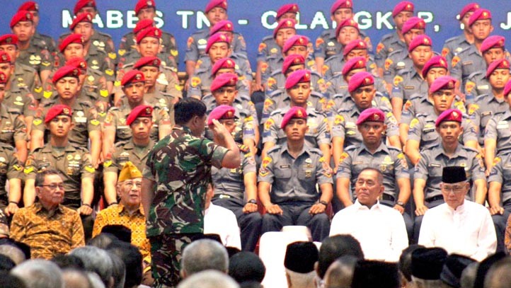 Panglima TNI Gelar Halalbihalal dengan Prajurit dan Purnawirawan - Bagian 1