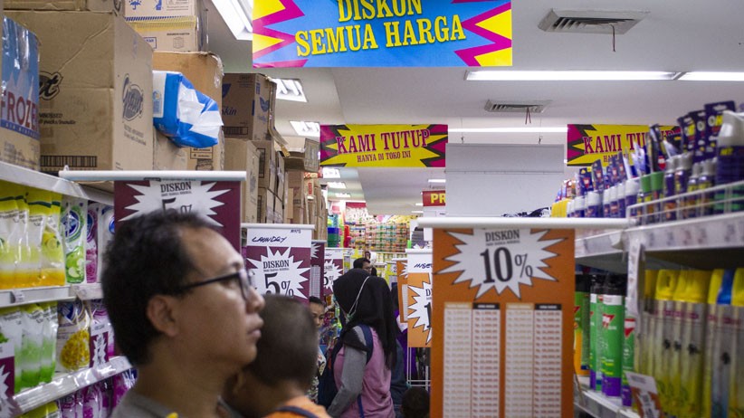 Tutup 6 Gerai di Jabodetabek, Supermarket Giant Diserbu Pembeli - Bagian 2