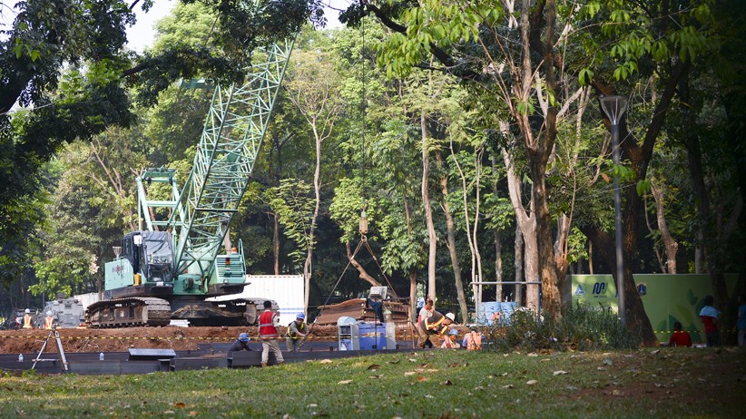 Melihat Proses Pembangunan Proyek MRT Fase II Bundaran HI-Kota - Bagian 2