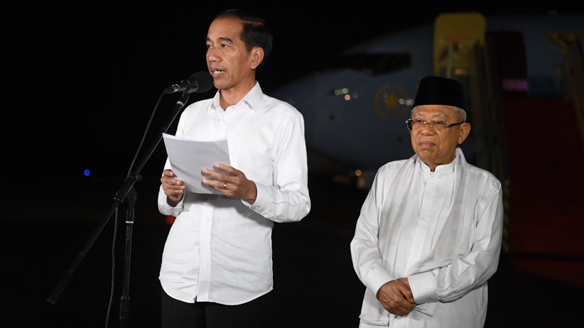 Pidato Kemenangan, Jokowi-Ma'ruf Amin Minta Rakyat Indonesia Bersatu - Bagian 3