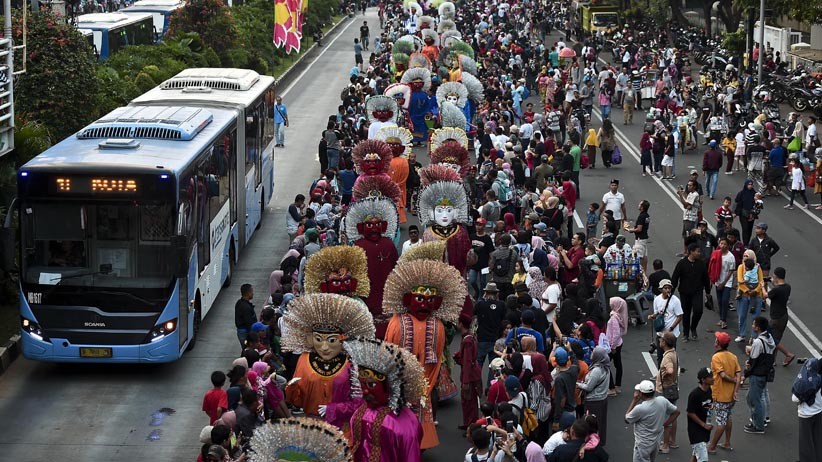 5.000 Peserta Meriahkan Jakarnaval 2019 - Bagian 1