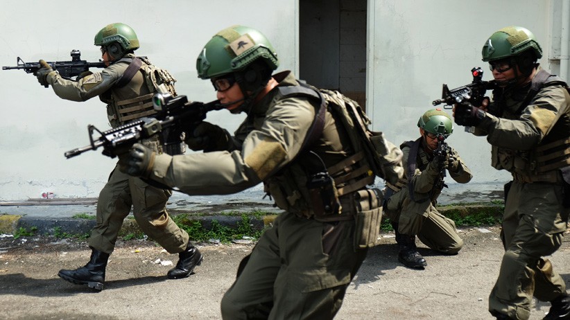 Kerja Sama Militer, Paskhas TNI AU dan Tentara AS Latihan Taktik Tempur - Bagian 2