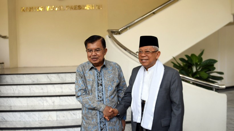 Jusuf Kalla Berikan Informasi kepada Ma'ruf Amin Soal Tugas Wapres - Bagian 3