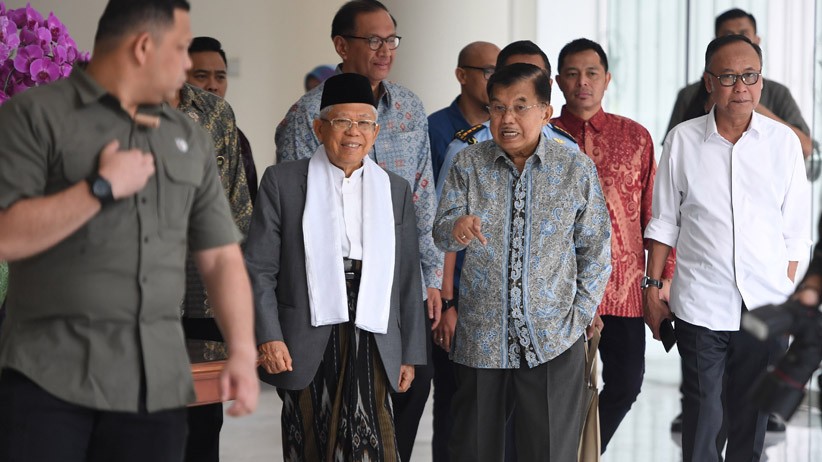 Jusuf Kalla Berikan Informasi kepada Ma'ruf Amin Soal Tugas Wapres - Bagian 2