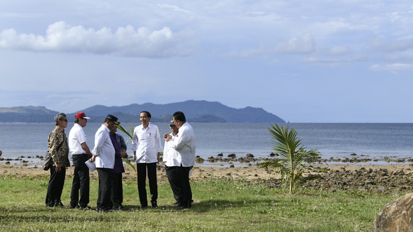 Presiden Jokowi Kunjungi Kawasan Ekonomi Khusus Tanjung Pulisan - Bagian 3