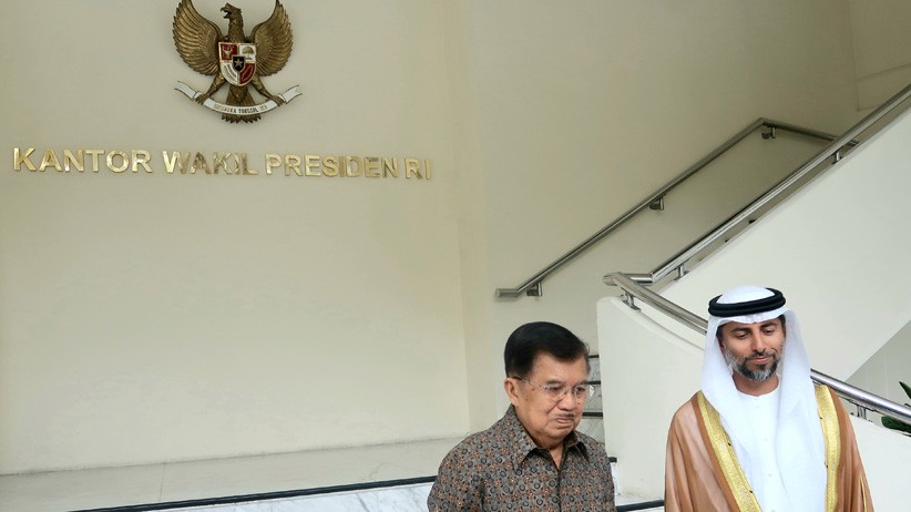 Wapres JK Bertemu Menteri Energi dan Industri UEA Bahas Investasi - Bagian 3