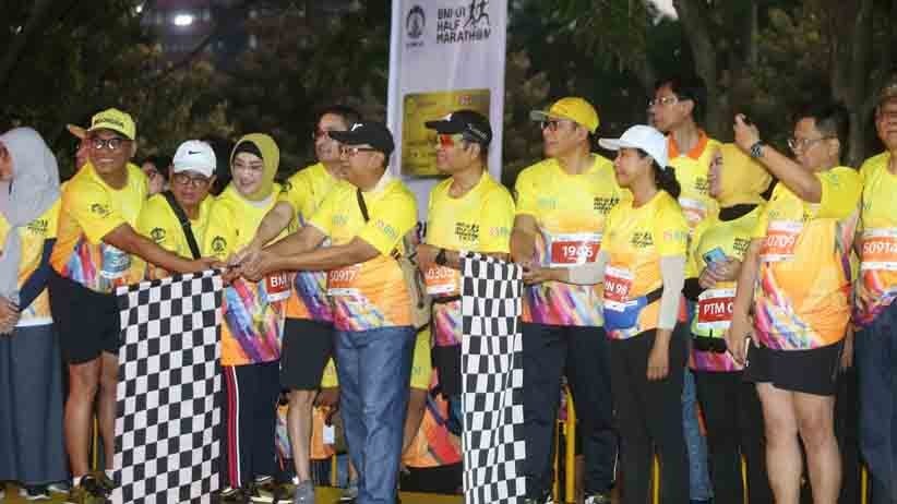 Ribuan Peserta Meriahkan BNI-UI Half Marathon 2019 - Bagian 4