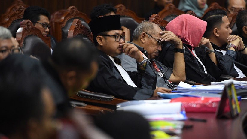 Suasana Sidang Perdana Sengketa Hasil Pemilu Legislatif 2019 di MK - Bagian 3