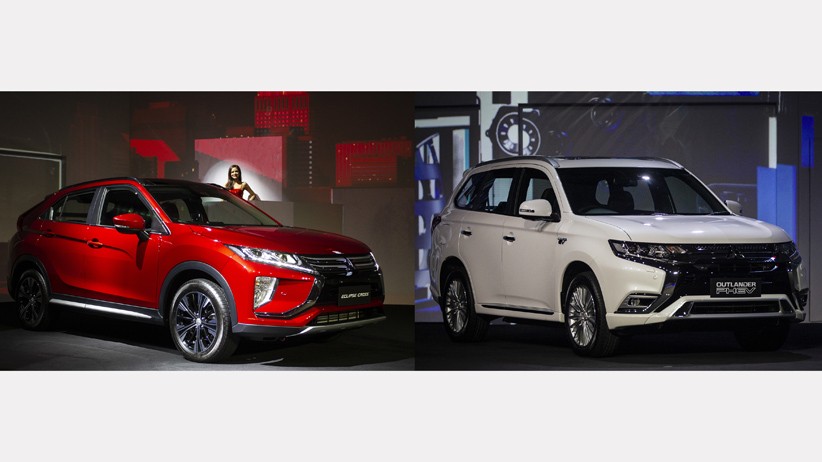Foto Mitsubishi Eclipse Cross dan Outlander PHEV, Meluncur pada GIIAS 2019 - Bagian 1