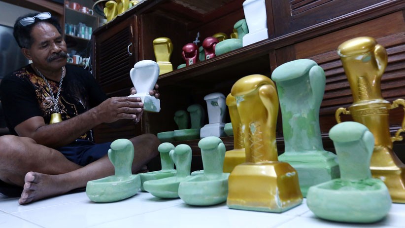 Sarung Tinju Berbahan Fiber Ini Diekspor ke Korsel hingga Australia - Bagian 5