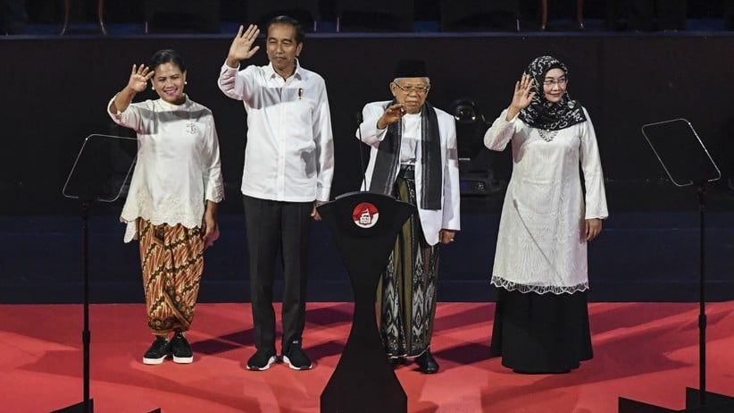 Foto-Foto Presiden Terpilih Jokowi Sampaikan Pidato Visi Indonesia - Bagian 2
