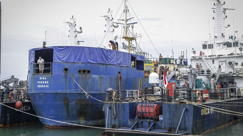 Satgas 115 KKP Tangkap Kapal Buronan Interpol, 18 Warga Rusia Diamankan - Bagian 3