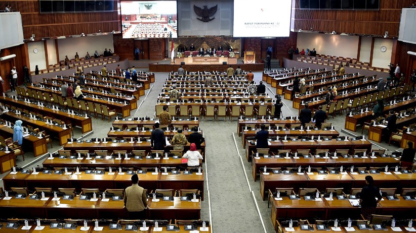 Dihadiri 85 Anggota DPR, Begini Penampakan Bangku Kosong Rapat Paripurna - Bagian 2