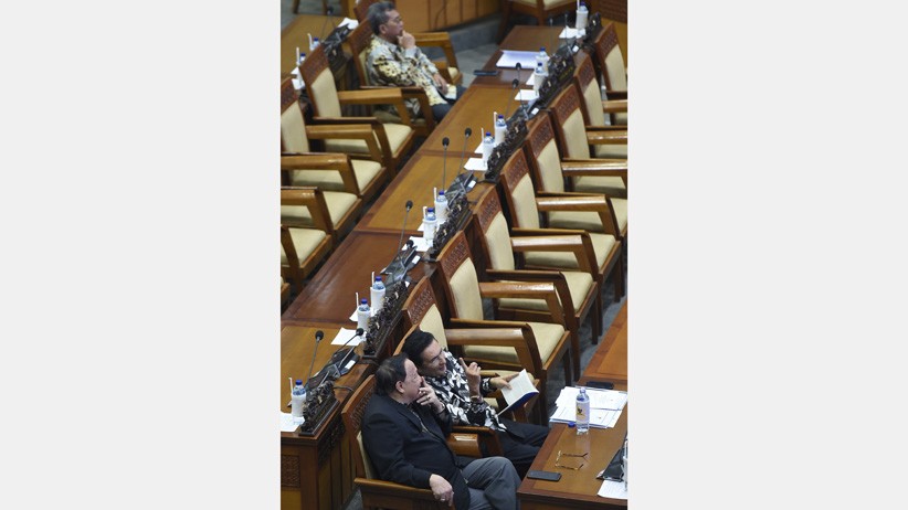 Dihadiri 85 Anggota DPR, Begini Penampakan Bangku Kosong Rapat Paripurna - Bagian 4