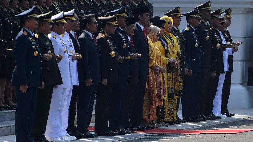 Momen Pelantikan 781 Perwira Akmil dan Akpol di Istana Merdeka - Bagian 2