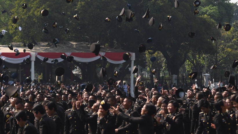 Momen Pelantikan 781 Perwira Akmil dan Akpol di Istana Merdeka - Bagian 4