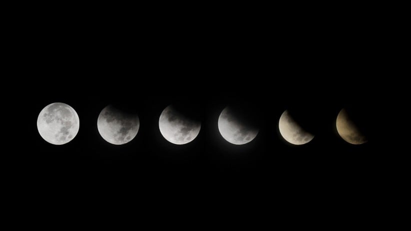 Penampakan Gerhana Bulan Parsial dari Langit Indonesia - Bagian 2