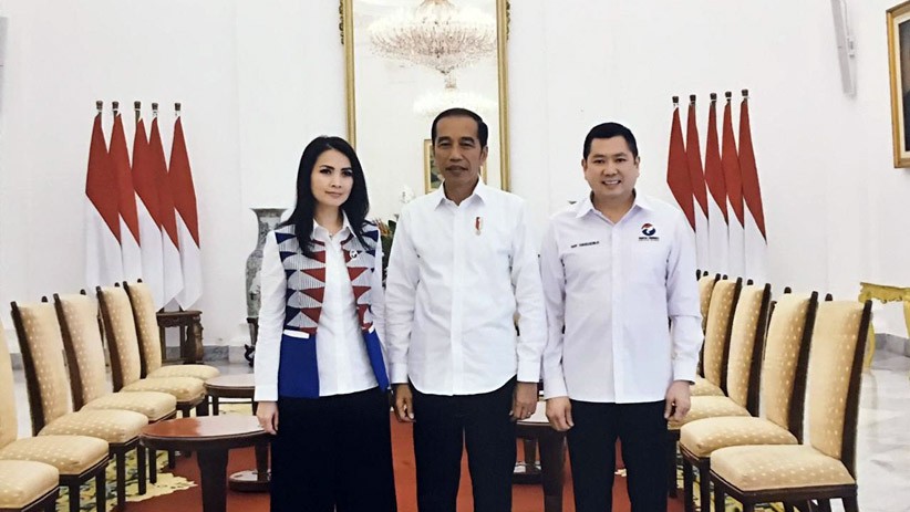 Momen HT dan Kader Perindo Bertemu Jokowi di Istana Bogor - Bagian 2