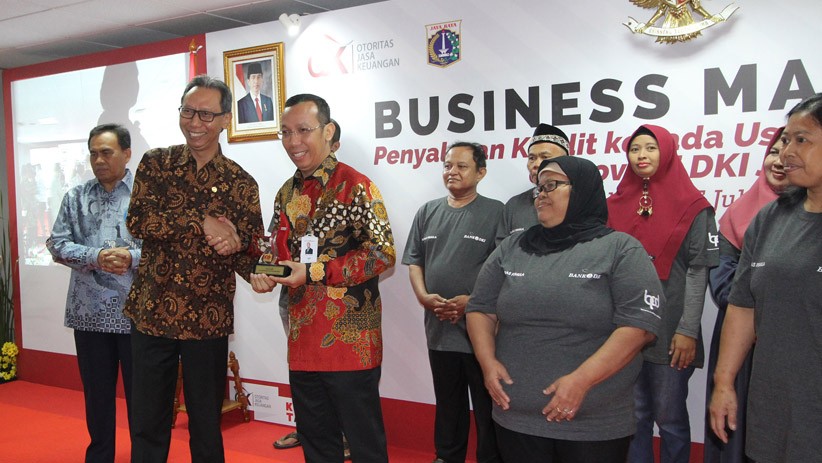 Bank DKI Salurkan Kredit kepada 250 Pelaku UMKM Jakarta - Bagian 1
