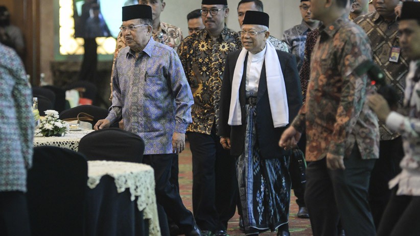 Wapres JK dan Ma'ruf Amin Hadiri Milad ke-44 MUI - Bagian 1