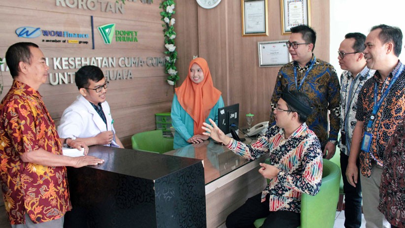 Salurkan Bantuan CSR, WOM Finance Gandeng Dompet Dhuafa - Bagian 1