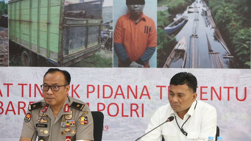Polisi Tangkap Dalang Pembalakan Liar Hutan Jambi dan Sumsel - Bagian 2