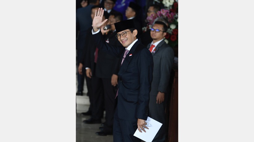 Ma'ruf Amin dan Sandiaga Uno Hadiri Pidato Kenegaraan Presiden Jokowi - Bagian 4