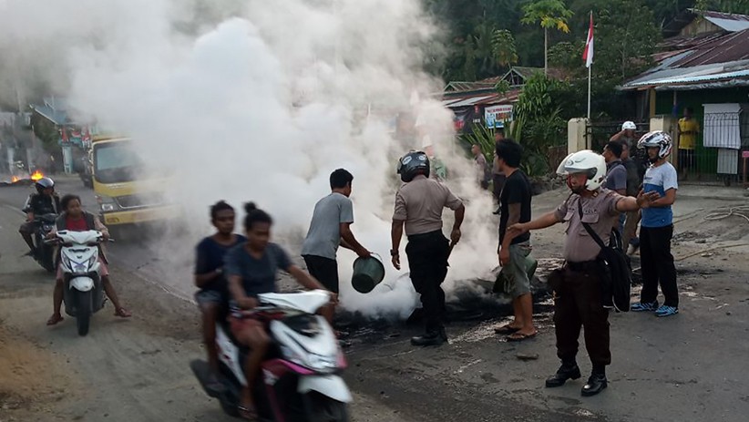 Polisi Tangkap 2 Pembacok Warga saat Bentrok di Amban Manokwari