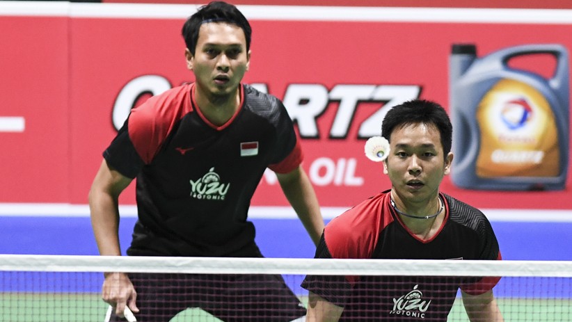 Ganda Putra Ahsan/Hendra Lolos ke Final Kejuaraan Dunia Bulu Tangkis - Bagian 1