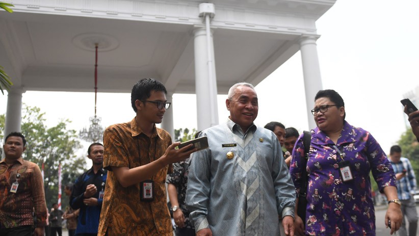 Jelang Pengumuman Ibu Kota Baru, Gubernur Kaltim Tiba di Istana Negara - Bagian 1