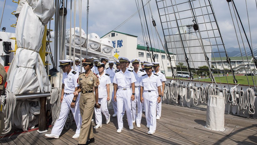 TNI AL Perkenalkan KRI Bima Suci kepada Prajurit Angkatan Laut Jepang - Bagian 2