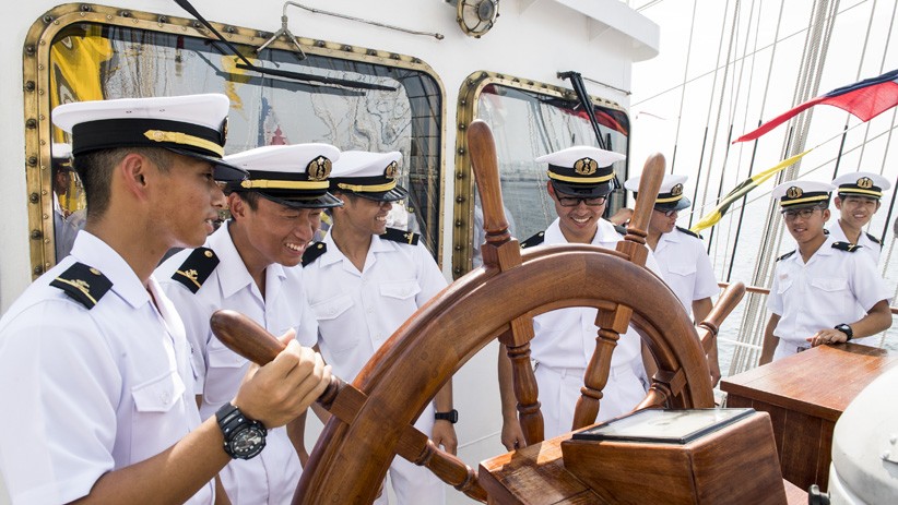 TNI AL Perkenalkan KRI Bima Suci kepada Prajurit Angkatan Laut Jepang - Bagian 3