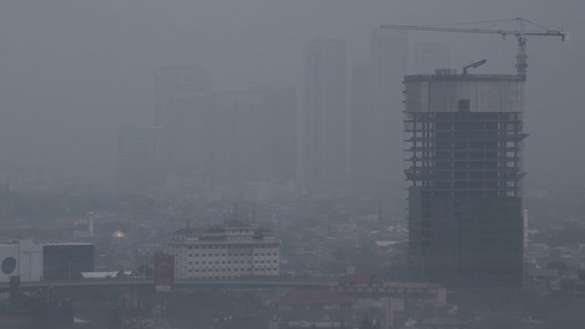 Kualitas Udara Jakarta Terburuk di Dunia, Begini Suasananya - Bagian 1