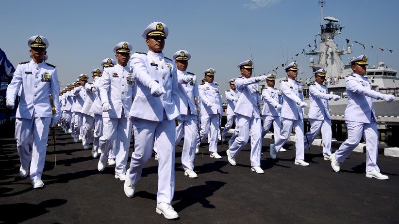 KSAL Pimpin Upacara HUT ke-74 TNI AL - Bagian 6