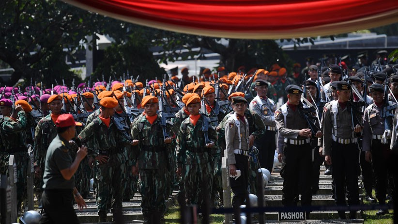 Suasana Persiapan Pemakaman BJ Habibie di Taman Makam Pahlawan Kalibata - Bagian 1