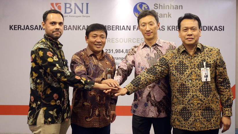 BNI dan Bank Shinhan Kerja Sama Kredit Sindikasi Senilai 231 Juta Dolar AS - Bagian 1