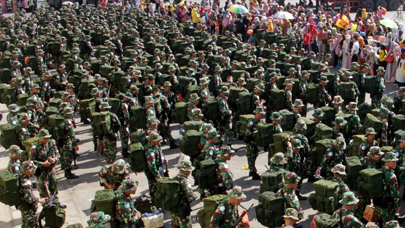 Jalankan Misi Perdamaian, 423 Prajurit TNI Ikuti Latihan Kontingen Garuda - Bagian 1