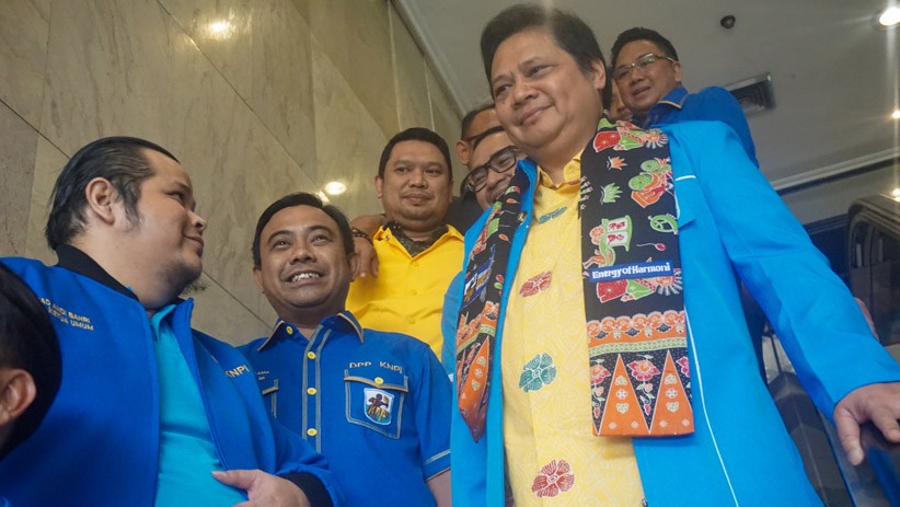 Airlangga Hadiri Penutupan Rakernas dan Orientasi DPP KNPI - Bagian 4