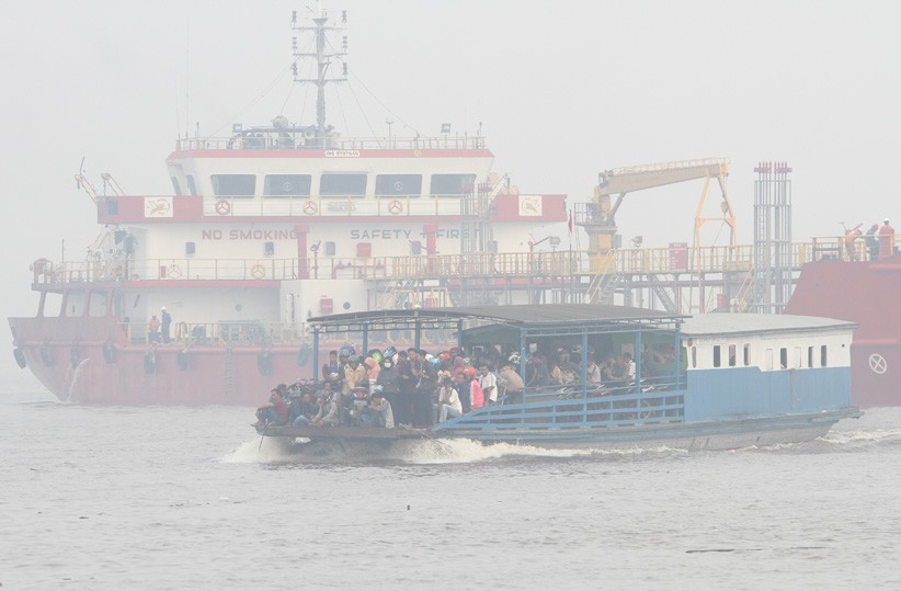 Kota Banjarmasin Kembali Diselimuti Kabut Asap akibat Karhutla - Bagian 1