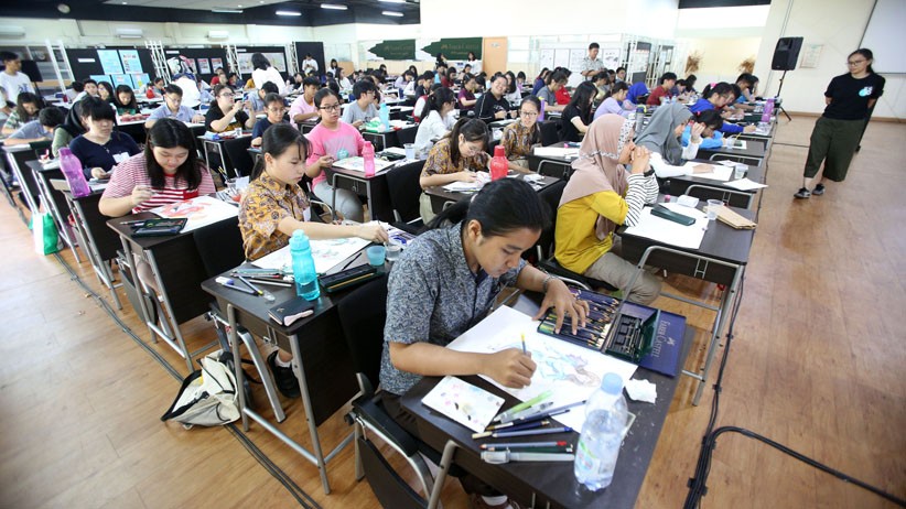 Faber Castell Gelar Lomba Gambar My Super Hero - Bagian 2