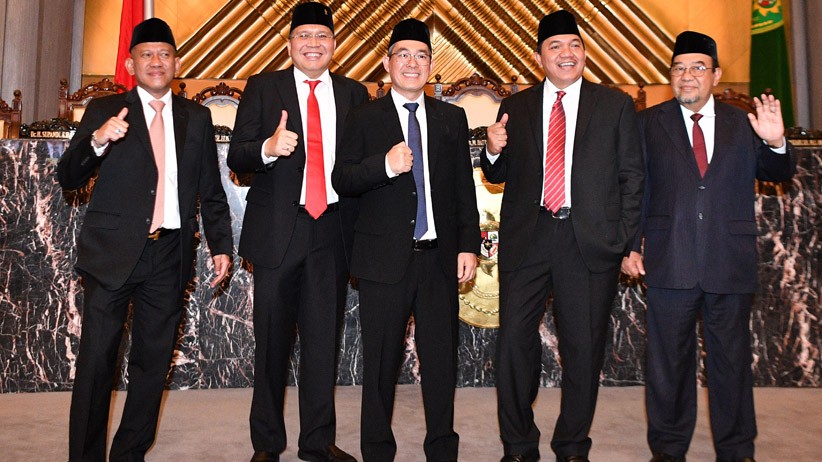 Lima Anggota BPK Periode 2019-2024 Ucap Sumpah Jabatan - Bagian 1