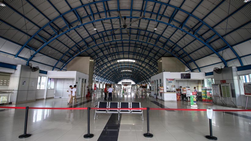 Jelang Pelantikan Presiden, Stasiun Palmerah Tidak Beroperasi - Bagian 1
