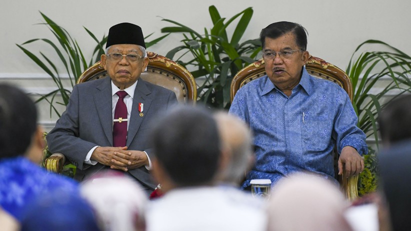 JK Serahkan Memori Jabatan Wakil Presiden kepada Ma'ruf Amin - Bagian 2